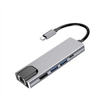 5-in-1 Portable PD100W Docking Station