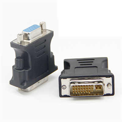 DVI24+5 Male To VGA Female Converter