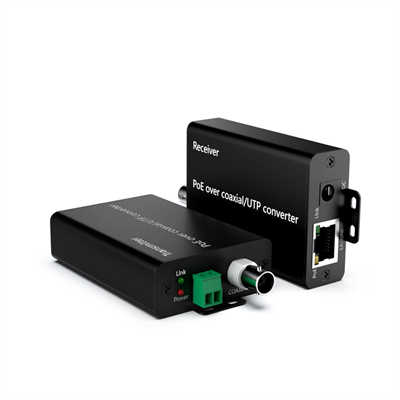 POE over Coaxial UTP Converter | Network Transmitter - POE61001