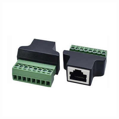 RJ45 8P8C to Screw Terminal Block