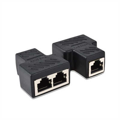 1 to 2 RJ45 Network Splitter