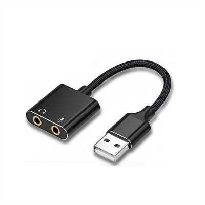USB External Sound Card Adapter
