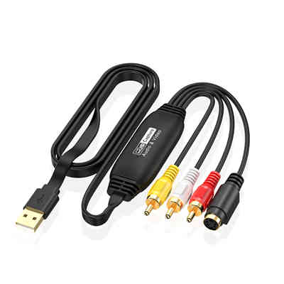 High Quality 1080P USB 2.0 AV Capture Card with RCA Cable