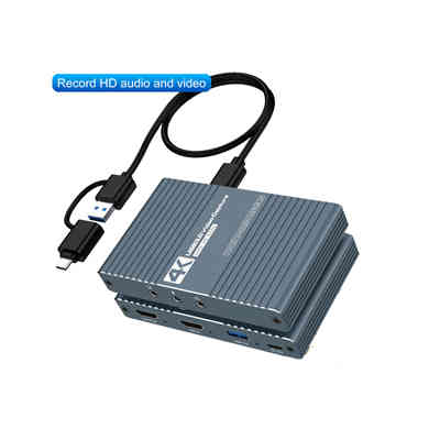 4K 60Hz USB 3.0 HDMI Video Capture Card for PS5/Switch/OBS