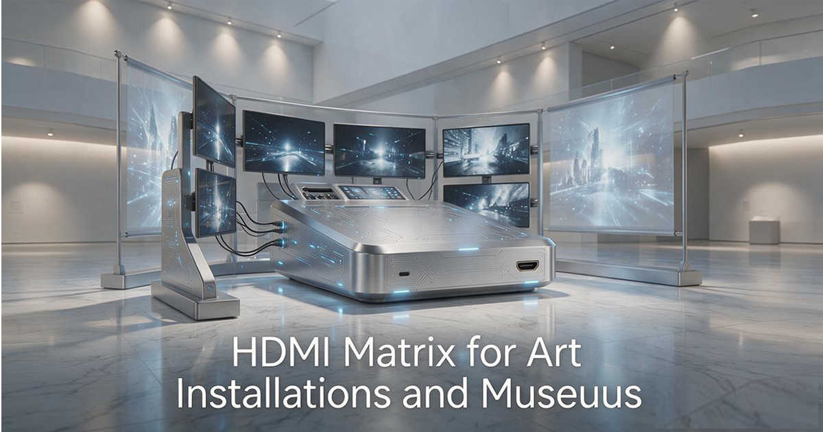 HDMI Matrix for Art Installations and Museums: A Complete Technical Guide
