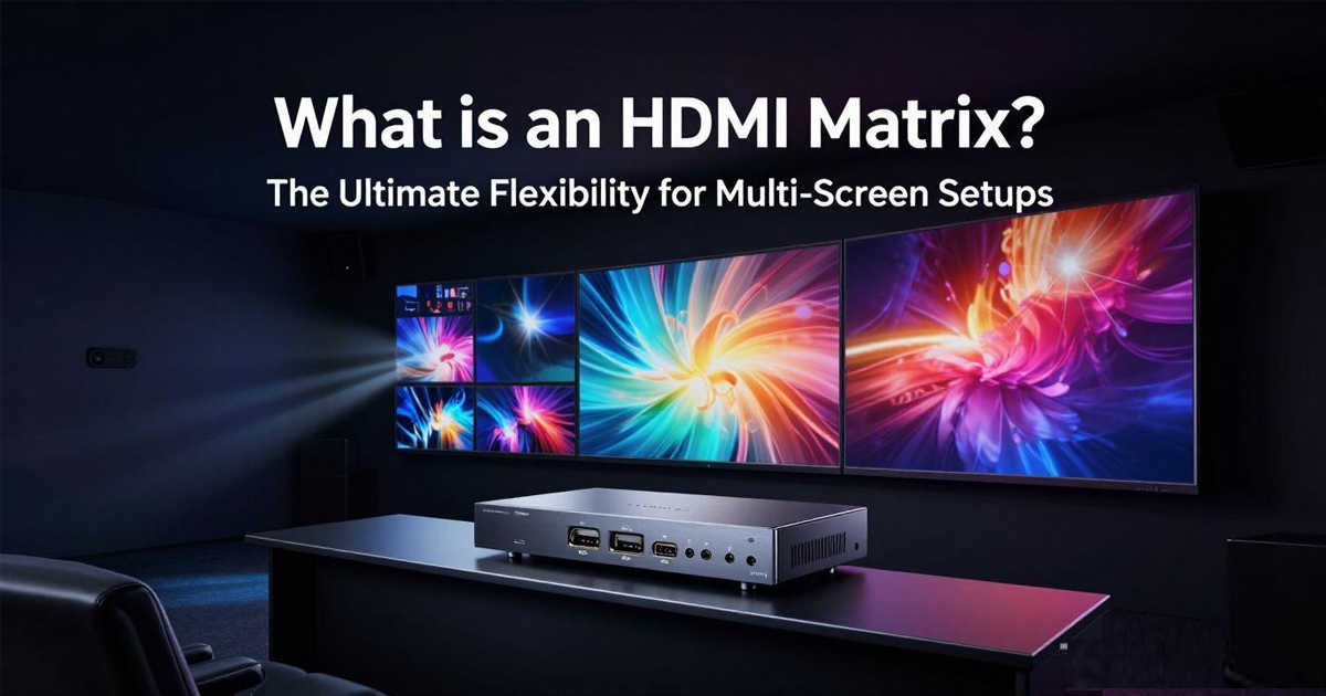 What Is an HDMI Matrix? The Ultimate Flexibility for Multi-Screen Setups