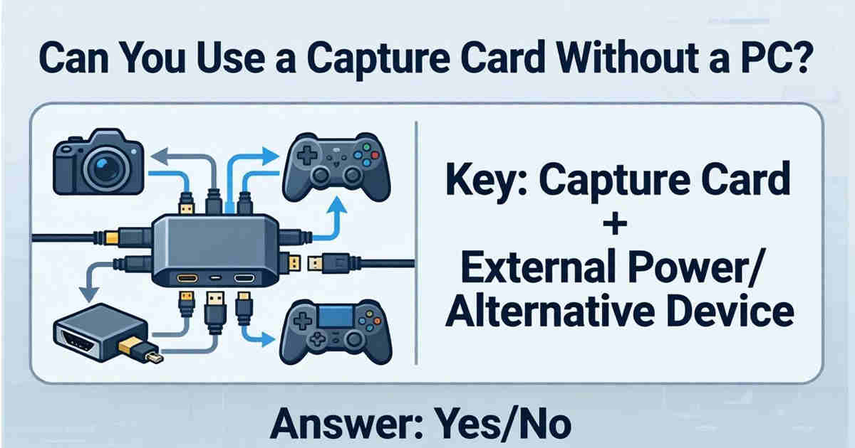 Can You Use a Capture Card Without a PC?