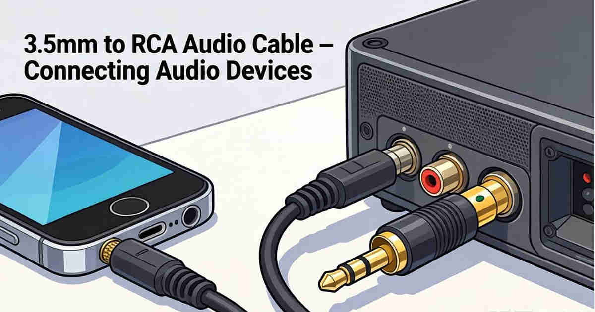 What is a 3.5mm to RCA cable used for? - WinFitin
